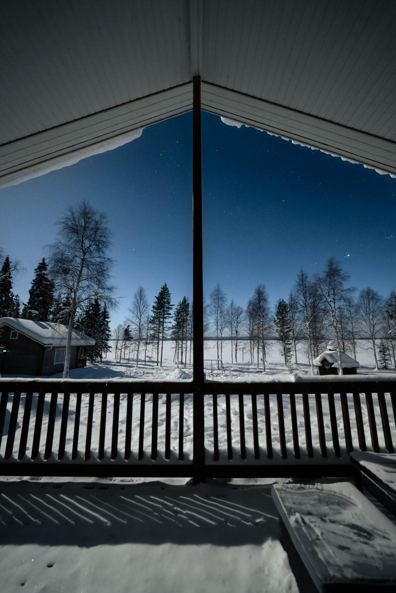 北极圈湖假日酒店 Luukonniemi 外观 照片