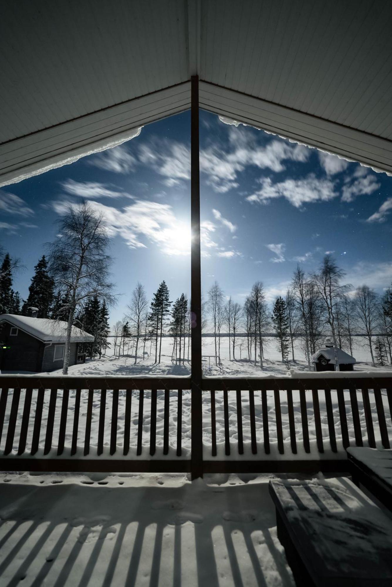北极圈湖假日酒店 Luukonniemi 外观 照片
